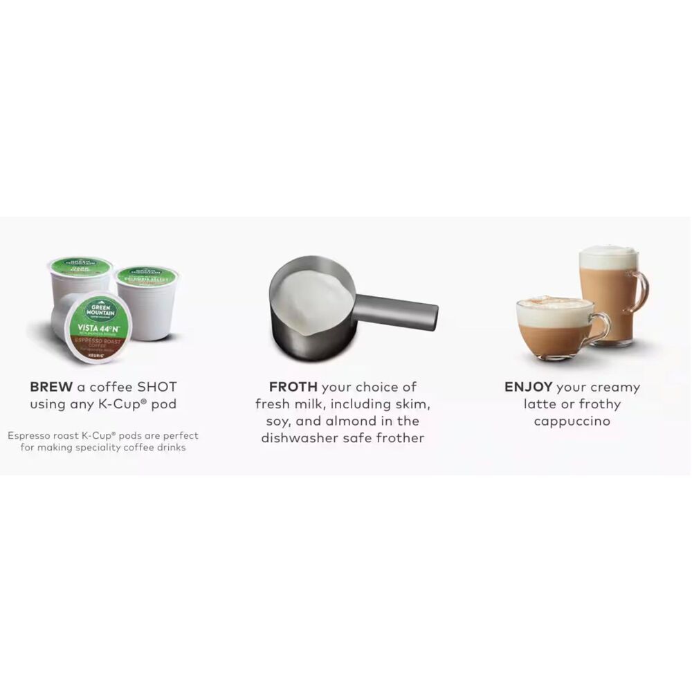 Keurig K-Cafe Single Serve Coffee Latte & Cappuchino Maker -- NEW IN BOX - Picture 13 of 13